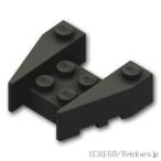 レゴ パーツ ばら売り #50373 ウェッジ 3 x 4 / 1 x 2：ブラック | LEGOの部品