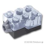 Yahoo! Yahoo!ショッピング(ヤフー ショッピング)レゴ ブロック パーツ ばら売り #54930 ライトブロック 2 x 3 x 1 1/3 - オレンジLED：ダークグレー | LEGOの部品