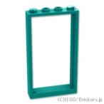  Lego детали продажа поотдельности #60596 дверь рама 1 x 4 x 6: темный бирюзовый | LEGO. детали 