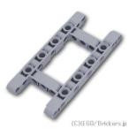  Lego детали продажа поотдельности #64178 technique подъемный рычаг рама 5 x 11 - открытый центральный : серый | LEGO. детали 