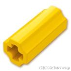 レゴ パーツ ばら売り #6538c テクニック 軸コネクター 2L：イエロー | LEGOの部品