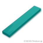  Lego детали продажа поотдельности #6636 плитка 1 x 6: темный бирюзовый | LEGO. детали 