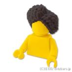  Lego детали продажа поотдельности #78301 Mini fig волосы - спираль химическая завивка : черный | LEGO. детали 