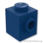 レゴ ブロック パーツ ばら売り #87087 ブロック 1 x 1 - 1面スタッド：ダークブルー | LEGOの部品