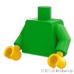  Lego детали продажа поотдельности #973c090 простой торс - одного цвета arm / желтый рука :b светло-зеленый | LEGO. детали 