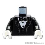  Lego детали продажа поотдельности #973pb5311c01 торс -? смокинг : черный | LEGO. детали 