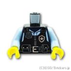  Lego детали продажа поотдельности #973pb5512c01 торс - Police лучший Star значок : черный | LEGO. детали 