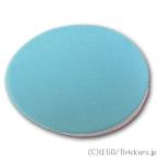 レゴ パーツ ばら売り #dupcarpet01 テキスタイル - デュプロ カーペット 4 x 4 ラウンド ホワイトとミディアム アズール サイド： | LEGOの部品