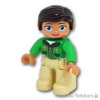レゴ フィグ/人形 ミニフィグ デュプロ フィギュア - ショートカットの女性 |LEGOの人形