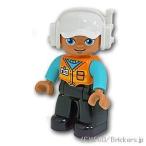 レゴ フィグ/人形 ミニフィグ デュプロ フィギュア - 現場オペレーター |LEGOの人形