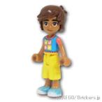 レゴ フレンズ ミニフィグ フレンズ レオ - パーカーシャツ |LEGOの人形