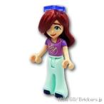 レゴ フレンズ ミニフィグ フレンズ ペイズリー - ギターのプリントシャツとサングラス  |LEGOの人形