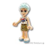 レゴ フレンズ ミニフィグ フレンズ チャーリー - タンクトップ  |LEGOの人形