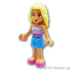 レゴ フレンズ ミニフィグ フレンズ ディア - ラベンダートップ  |LEGOの人形