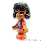 レゴ フレンズ ミニフィグ フレンズ アルバ - サンゴのドレス  |LEGOの人形