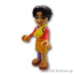 レゴ フレンズ ミニフィグ フレンズ ペッチ - パーカーにショルダーバック  |LEGOの人形