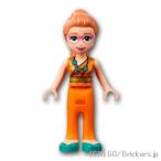 レゴ フレンズ ミニフィグ ベアトリス先生 - オレンジパンツ |LEGOの人形