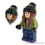 レゴ ジュラシック・ワールド ミニフィグ メイジー・ロックウッド - ニット帽 |LEGOの人形