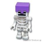 レゴ マインクラフト ミニフィグ スケルトン - マインクラフト  |LEGOの人形