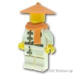 レゴ ニンジャゴー ミニフィグ 笠とスカーフのマネキン - レゴ ニンジャゴー ムービー(70638） | lego 人形