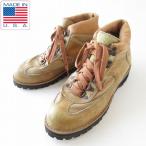 希少 80s USA製 Danner ダナー フェザーライト マウンテンブーツ 薄茶系 25.5cm ビンテージ トレッキング D137-32-0060