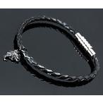 Yahoo! Yahoo!ショッピング(ヤフー ショッピング)ライオンハート メンズアクセサリー メンズブレスレット レザー ブラック（送料無料）04B122SM 国内正規品
