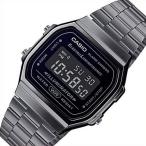 CASIO Alarm Chronograph カシオ アラームクロノグラフ ユニセックス 腕時計 ガンメタメタルベルト 海外モデル A168WGG-1B