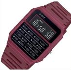 CASIO Data Bank カシオ データバンク カリキュレーター ダークレッド CA-53WF-4B 海外モデル
