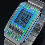 Yahoo! Yahoo!ショッピング(ヤフー ショッピング)CASIO FUTURIST カシオ フューチャリスト ボーイズ 腕時計 ブルー/グリーン LA-201W-2C 海外モデル