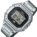 CASIO Standard カシオ スタンダード アラームクロノ メンズ腕時計 デジタルモデル メタルベルト 海外モデル W-218HD-1A