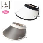 ランバン LANVIN VLX0370A1 レディース サンバイザー UVカット バイザー サンバイザー ゴルフキャップ 春夏秋 春夏小物