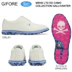 G/FORE GFORE ジーフォア 073422827 G4MS22EF02 メンズ ゴルフシューズ スパイクレス 防水 紐靴 牛革 MENS LTD ED CAMO COLLECTION GALLIVANTER