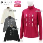 ピッコーネクラブ PICONECLUB C419011 レディース プルオーバー ハイネック 吸湿発熱 ゴルフウェア スポーツウェア 秋冬