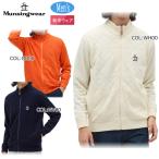 マンシングウェア Munsingwear MG5FST81M メンズ セーター 長袖 フルジップ 防風 裏地付き 手洗い可 ゴルフウェア スポーツウェア 秋冬