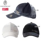 カステルバジャック CASTELBAJAC BLACK 7245391264 レディース キャップ ベルベット 帽子 ゴルフウェア ゴルフ用品 秋冬