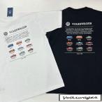 EVW7301M フォルクスワーゲン ワーゲンバス ビートル カルマンギア Type2 Type3 volkswagen 半袖 Tシャツ  外車