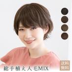 医療用ウィッグ 人毛MIX ウィッグ 人