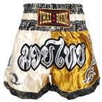 me Thai трусы кикбоксинг K-1 брюки соревнование тренировка p нижний ma для мужчин и женщин Thai производства ( крем & желтый )