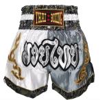 me Thai трусы кикбоксинг K-1 брюки соревнование тренировка p нижний ma для мужчин и женщин Thai производства ( белый & серый )