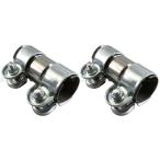 BRIGHTZ 35Φ хомут глушителя 2PC промежуточный труба muffler joint рукав универсальный собственное производство в единственном экземпляре универсальный подключение удлинение MUF-JOI-021-2PC