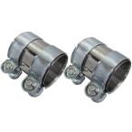 BRIGHTZ 65Φ хомут глушителя 2PC промежуточный труба muffler joint рукав универсальный собственное производство в единственном экземпляре универсальный подключение удлинение MUF-JOI-005-2PC