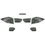 BRIGHTZ XV GT スモークテールライトカバー スモークハイマウントカバー セット ランプ リア リヤ ガーニッシュ パネル SMO−REA−231