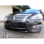 ショッピングレッドウイング ティアナ L33 メッキ フロント バンパー モール B ダクト アンダー ロア グリル ガーニッシュ カバー FBUM−MOL−053