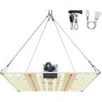 【公式】BRIM(ブリム) PANEL Y 植物育成ライト 無段階調光 IP65 防水 LM281B+  UVA+IR (281B 温白色 (65W), 1)