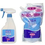  супер электро- вода clean заколка-резинка L бутылка 500ml+ изменение содержания для 1000ml комплект 