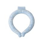  свечение bar Japan PCM охладитель для шеи W Icy Neck раунд модель 1.5 раз длина ..( классический цветок голубой, S)
