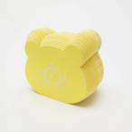 クルーシャル(CRU-CIAL) クマ マカロン付箋 yellow S180019Y