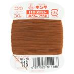 フジックス キングハイスパン ボタンつけ糸 20番 30m col.118