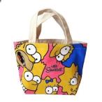 Yahoo! Yahoo!ショッピング(ヤフー ショッピング)THE SIMPSONS【ザ・シンプソンズ】マチ付きバッグ・ランチバッグ・バート＆ホーマー【DM便216/代引不可】【宅配便+540】代引手数料324）】