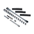 Laser-8802 ロープロファイル ビット＆ソケットセット 52pc